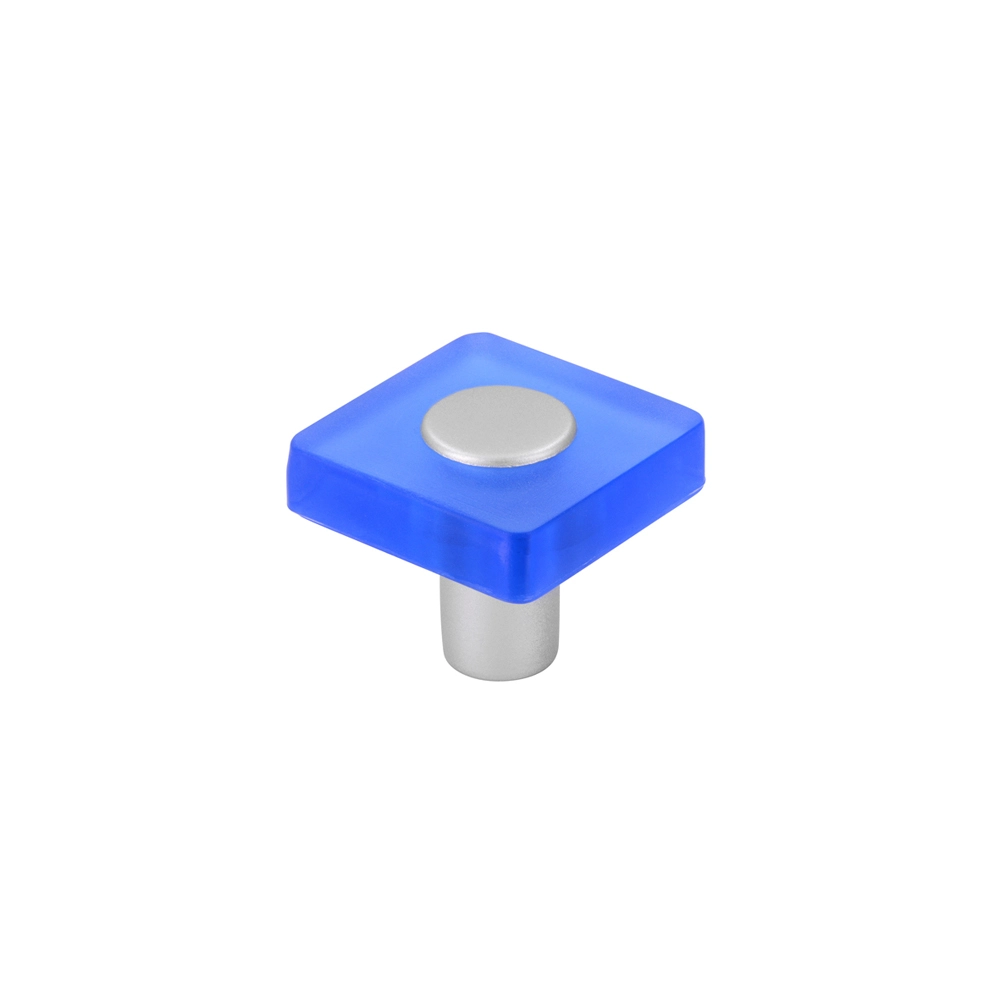 Muovinen nuppi Sininen