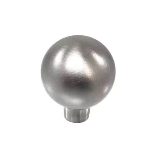 Knop Bona Børstet nikkel