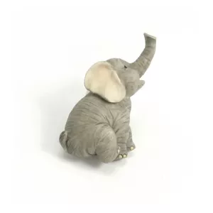Knopp Elefant Barnrum Trumpetande