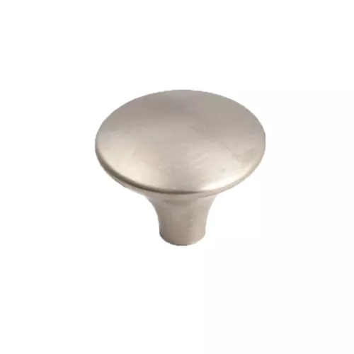 Køkkenknop Mushroom Børstet nikkel