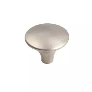 Køkkenknop Mushroom Børstet nikkel