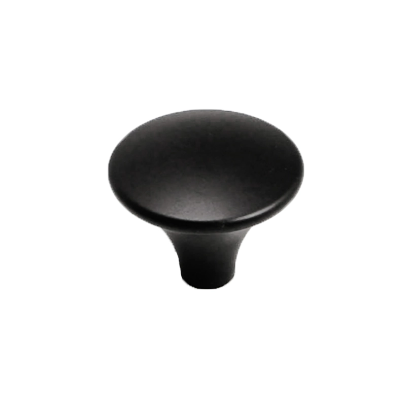 Köksknopp Mushroom Svart