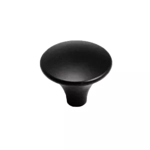 Köksknopp Mushroom Svart