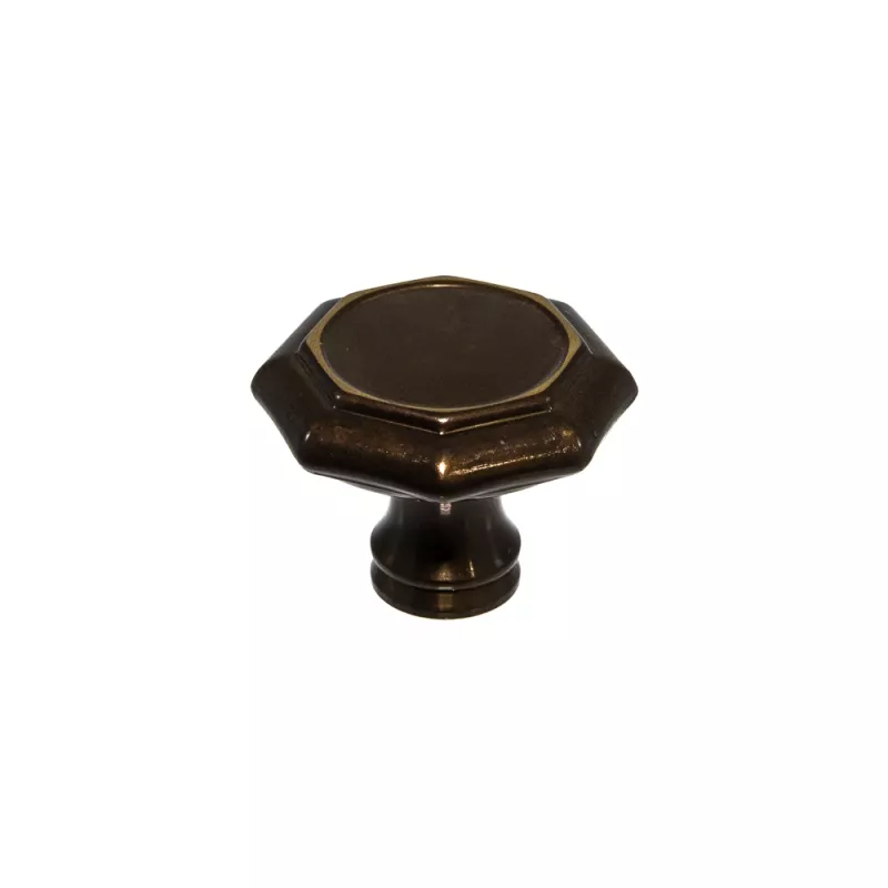Knop Octagon Antik
