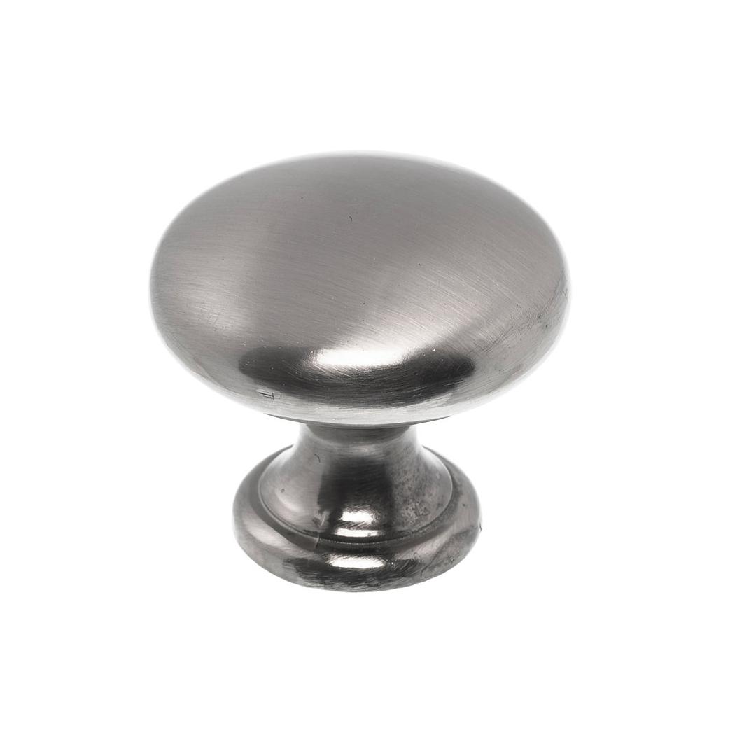 Round kitchen knob 1014 Bright nickel