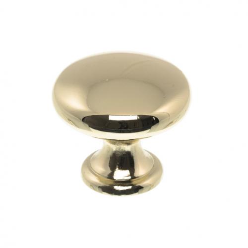 Round kitchen knob 1014 Brass color