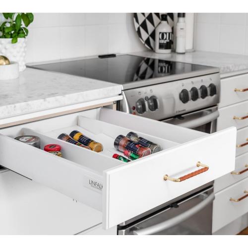 Custom Kitchen Drawer Soft-closing Full extension 105mm