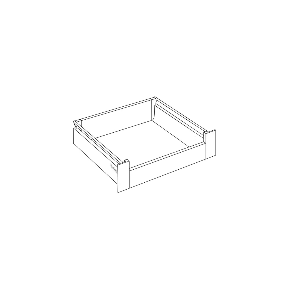 Indvendig Køkkenskuffe Blødlukkende Fuldudtræk 165 mm