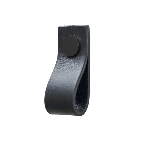 Læderloop Sort & Sort