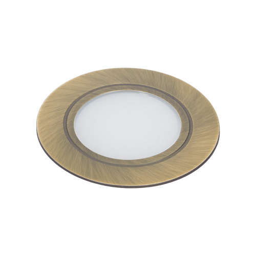 LED dimbar spotlight i antik finish.