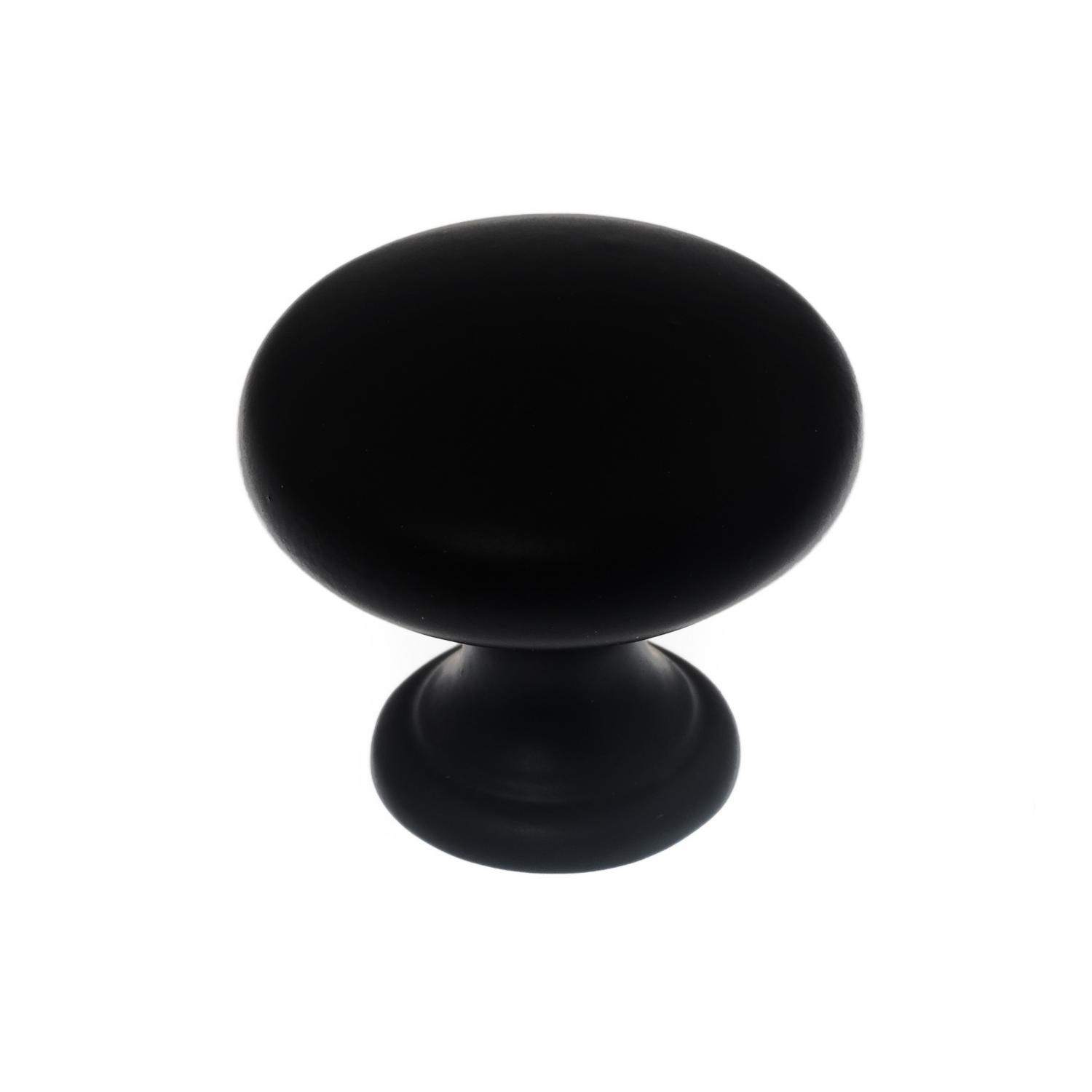 Round kitchen knob 1014 Black
