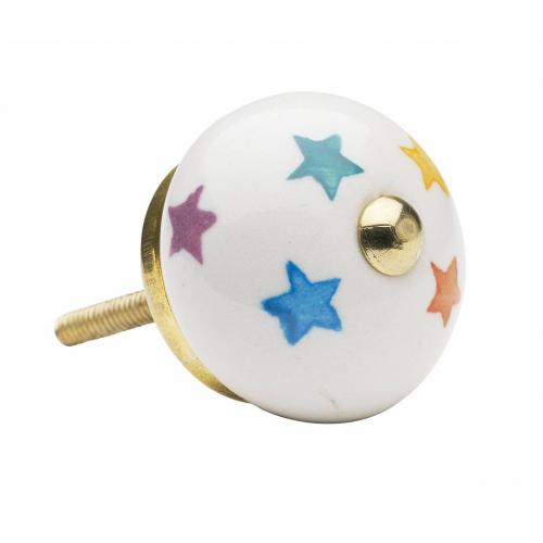Retro knob Stars by Lisbeth Dahl