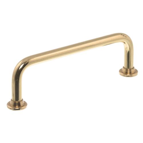 Mässingshandtag till kök i retrodesign i cc128.