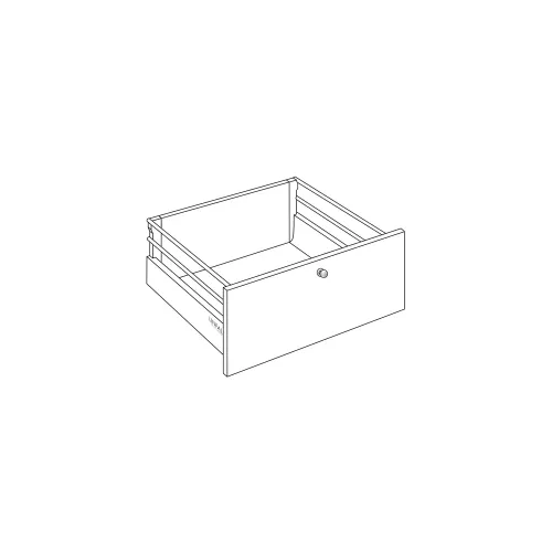 Custom Interior Kitchen Drawer Soft-closing Full extension 235mm