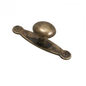 Furniture Handle Plate Knob Old Antique