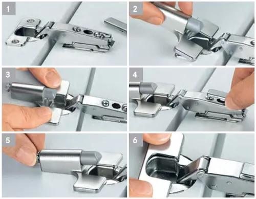 Nexis 125° Myktlukkende Grass Hengsel