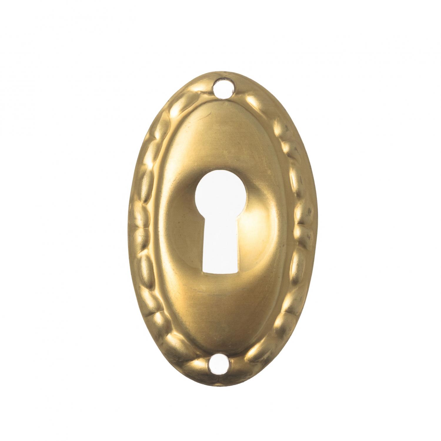 Keyhole Art Nouveau Brass