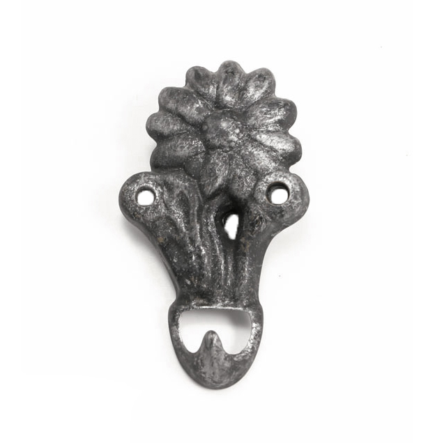 Hook Flower Black antique