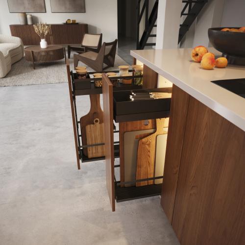 Pelly Tools & Boards Skapsuttrekk Antrasitt