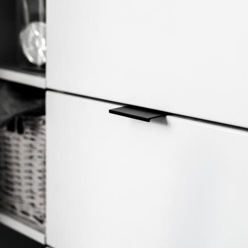 Profile handle Black 70mm