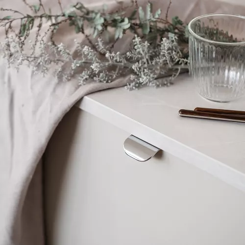 Profilhandtag Tinnerbäcken Krom