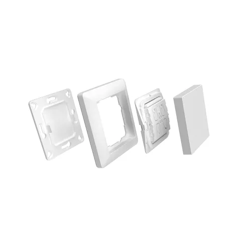 Push Power Bryter Hvit 2-veis