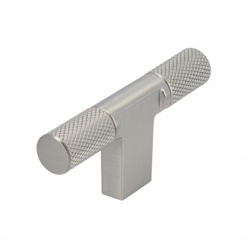 Relief Knop T-bar Nikkel