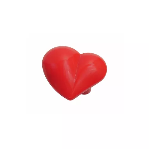 Nikkelfri Knott Hjerte Rød