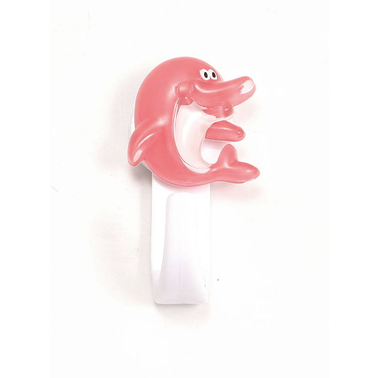 Knagg Selvklebende Delfin