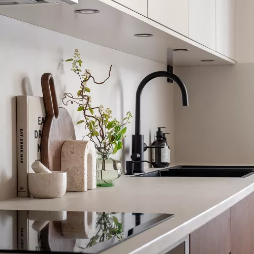 Køkkenbelysning LED komplet sæt Sort