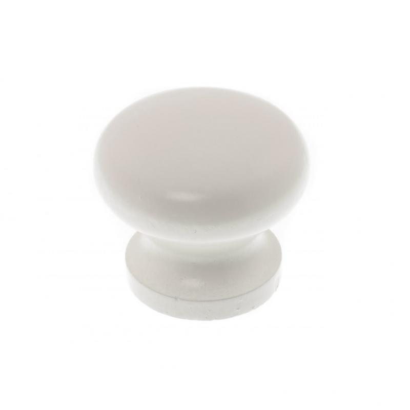 Gałka drewniana 4460 – biała, NCS S 0502-Y