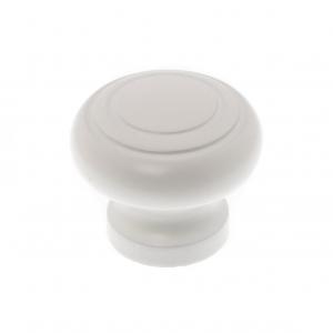 Wood Knob White 9255