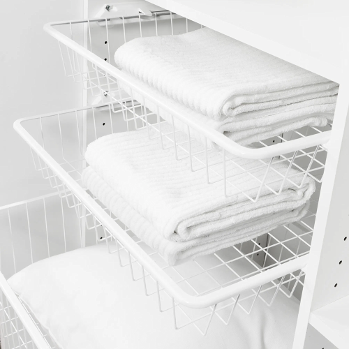 Pelly Bac Trådkurv Komplett med skinner