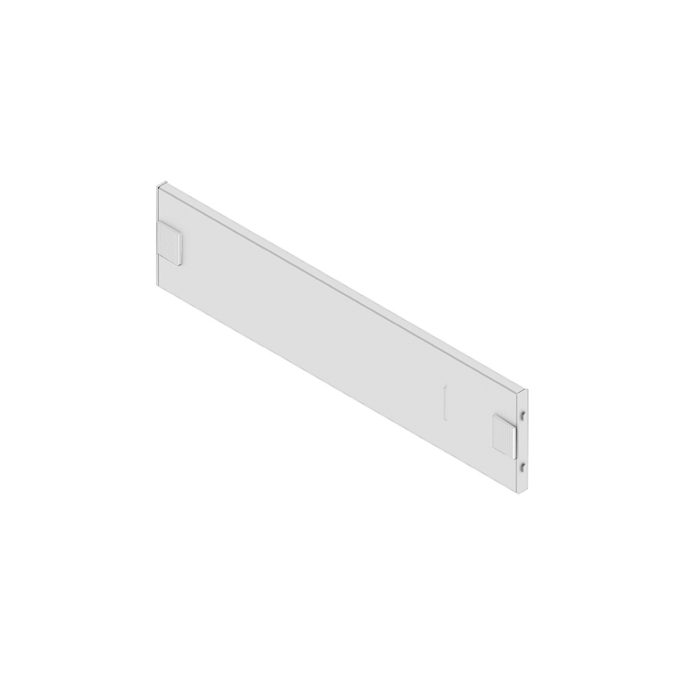 Large Flexible Metal Drawer Divider – White