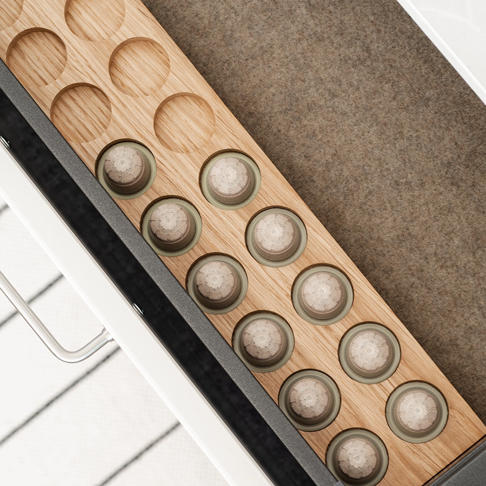 Base Nespresso Capsule Holder – Oak