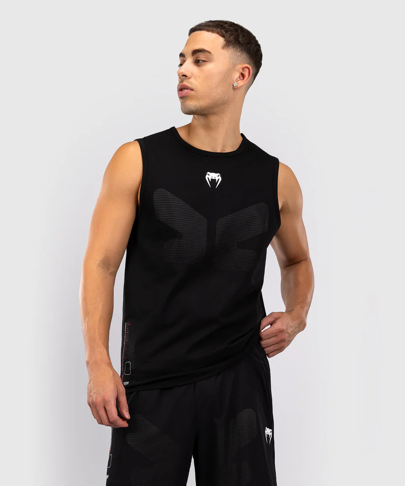 VENUM: TACTICAL XT TANK TOP - BLACK/FIRE RED