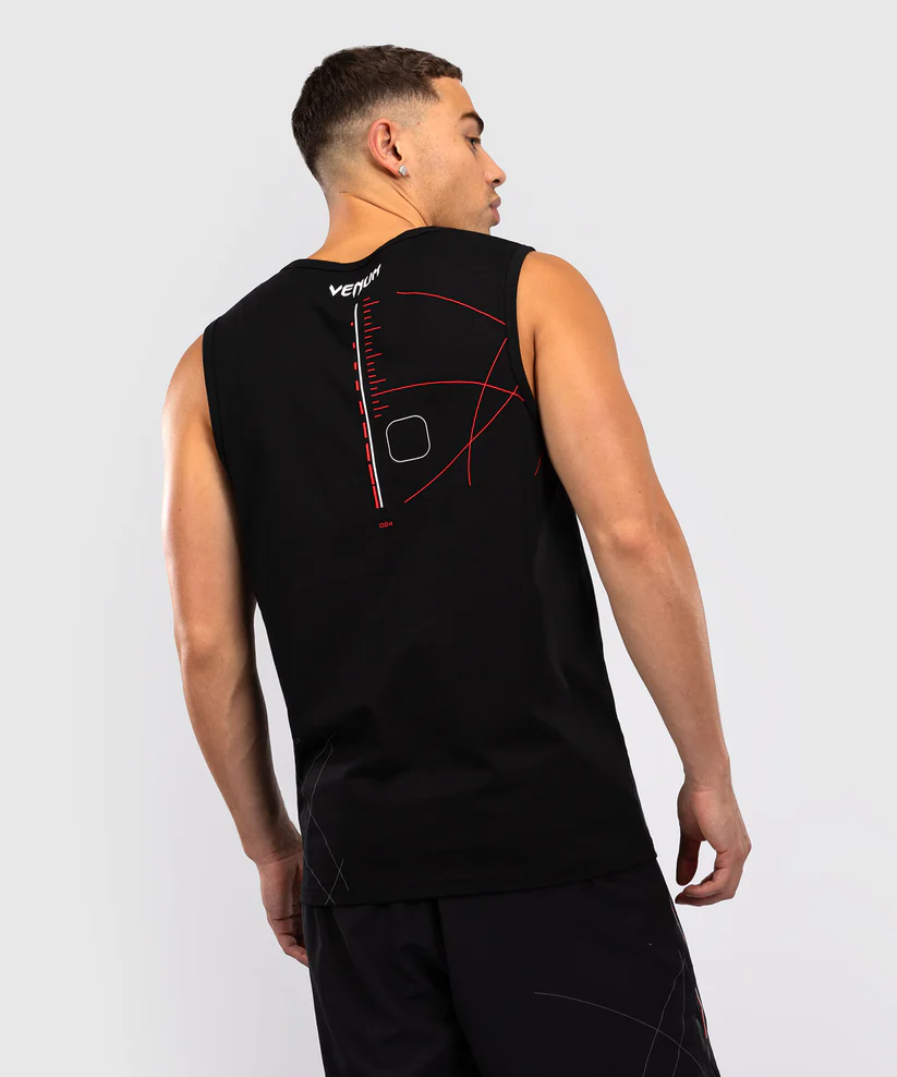 VENUM: TACTICAL XT TANK TOP - BLACK/FIRE RED