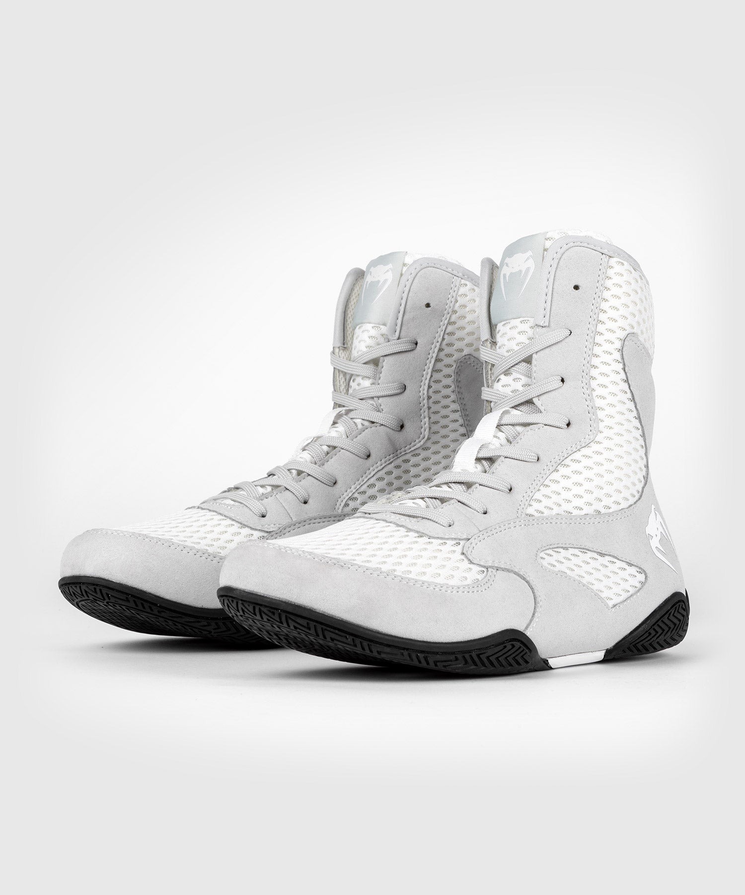 VENUM: CONTENDER BOXING SHOES WHITE/GREY