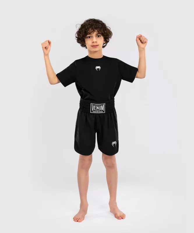 VENUM: CLASSIC KIDS BOXING SHORTS - SVART