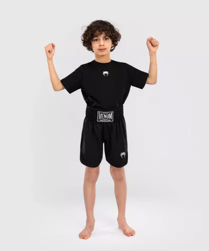 VENUM: CLASSIC KIDS BOXING SHORTS - SVART