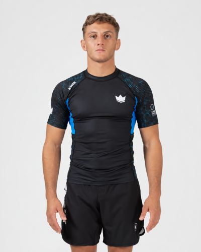 KINGZ: RANKED PERFORMANCE V3 RASHGUARD - BLÅ