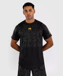 VENUM: x ILIA TOPURIA UNMATCHED DRY-TECH SHIRT - BLACK/GOLD