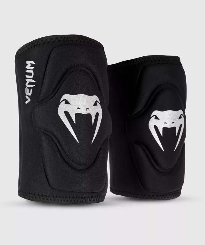 VENUM: KONTACT GEL KNEE PAD BLACK/SILVER - 1 PAIR