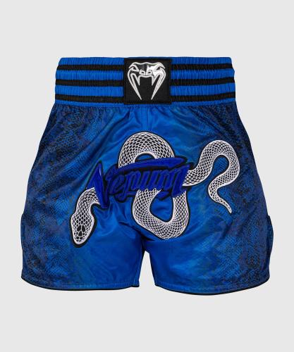 VENUM: AMAZONIA WOMENS MUAY THAI SHORTS - ULTRAMARINE BLÅ