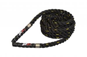 PHOENIX: BATTLE ROPE PROTECH 9M X 3,9CM - SVART