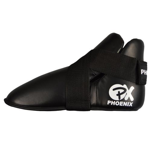 PHOENIX: PU FOOTPROTECTORS - BLACK