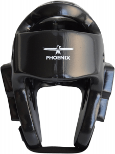 PHOENIX: DIPPED FOAM HEAD GUARD - BLACK