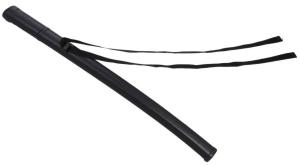 PHOENIX: PLASTIC SCABBARD SAYA BLACK WITH BAND FOR SHOTO