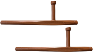 TONFA HARD PLASTIC- 1 PAIR
