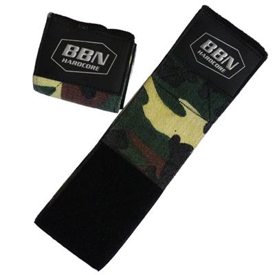 BBN: HARDCORE CAMOU WRIST BANDAGES - 1 PAIR